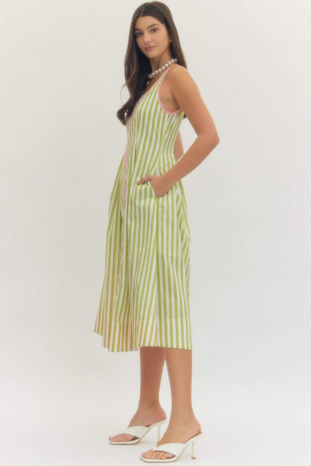 Limoncello Lane Midi Dress