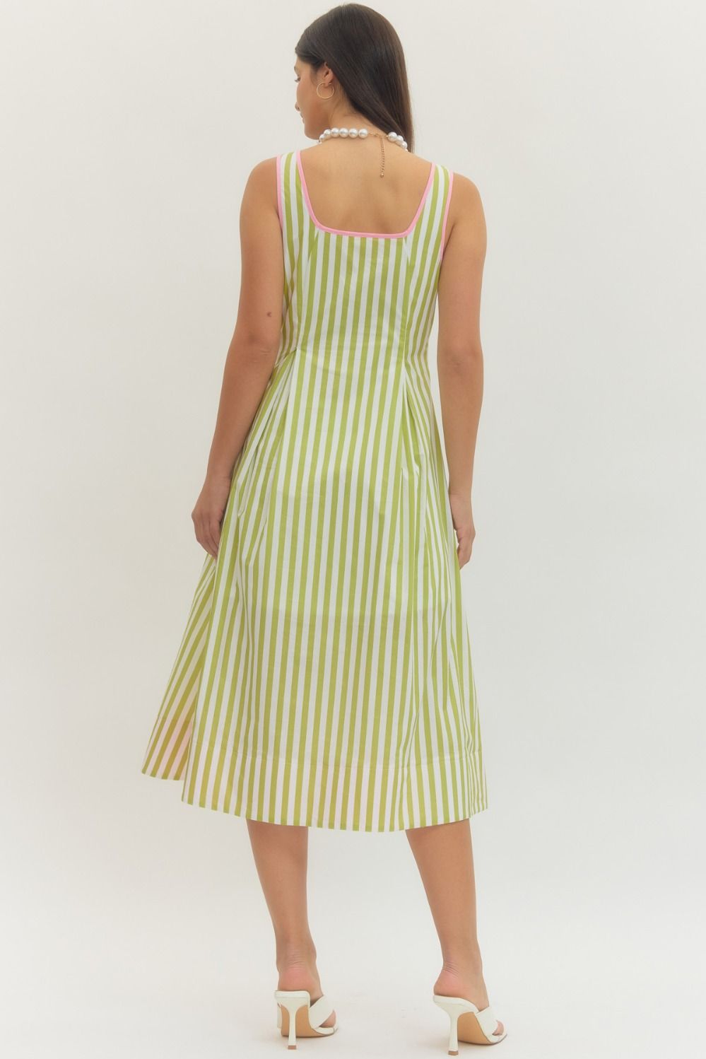 a line midi dress in limoncello annawpage on LTK