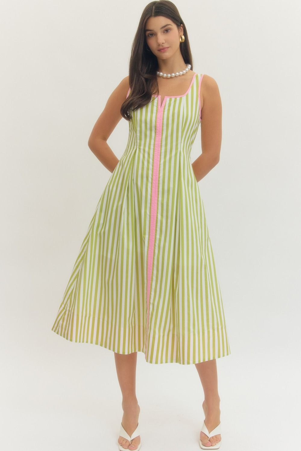 Limoncello Lane Midi Dress