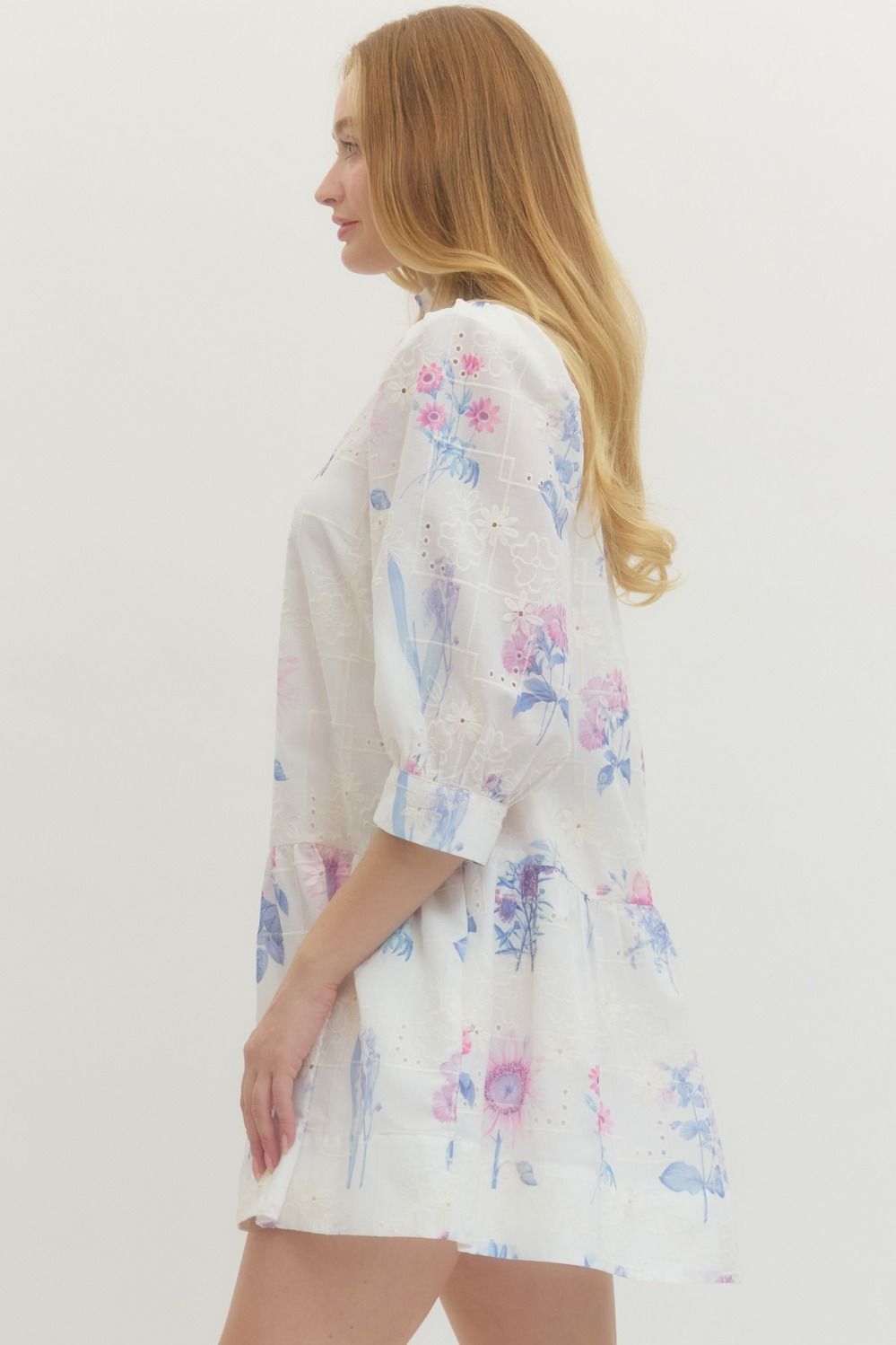 Lilly Eyelet Mini Dress