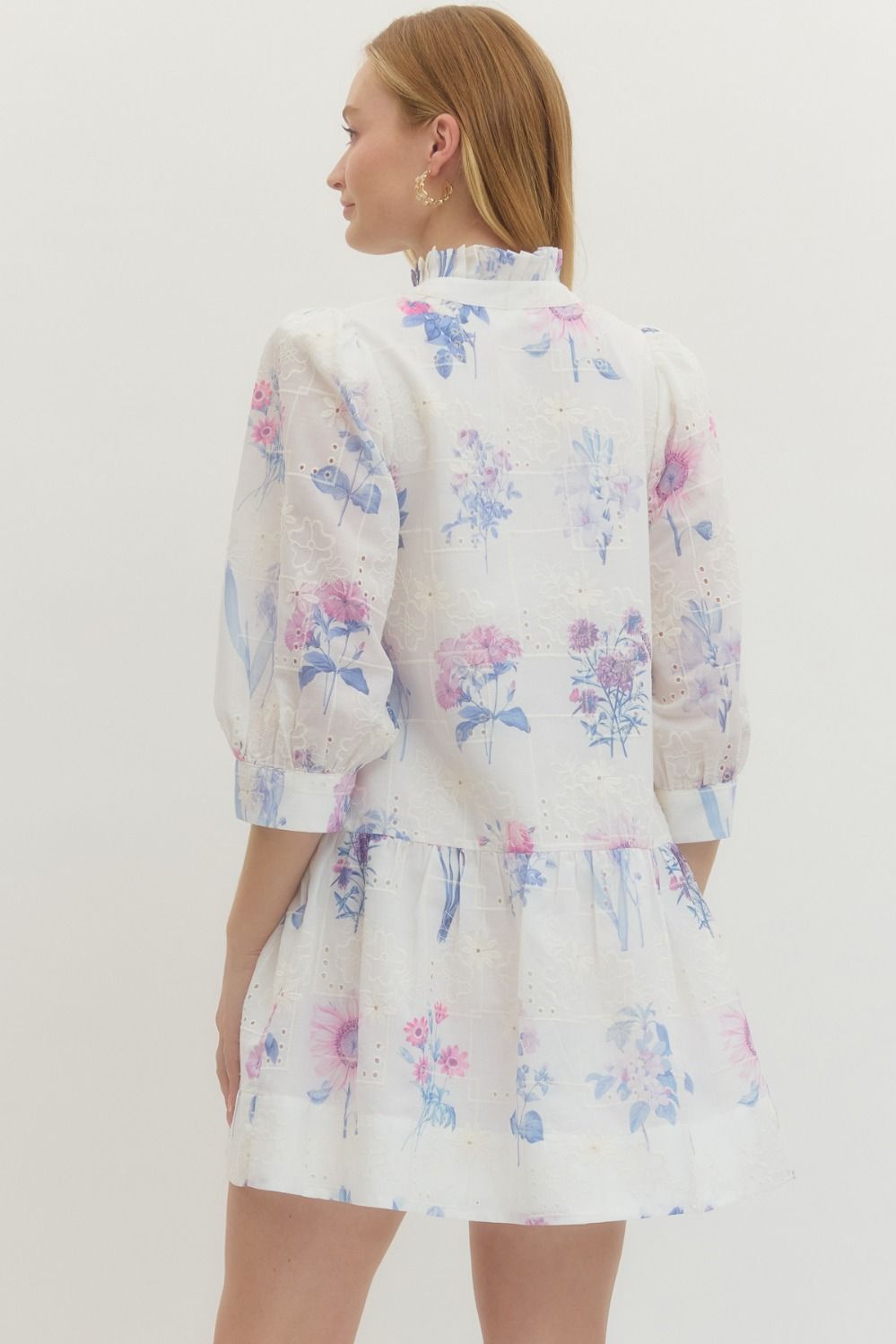 Lilly Eyelet Mini Dress