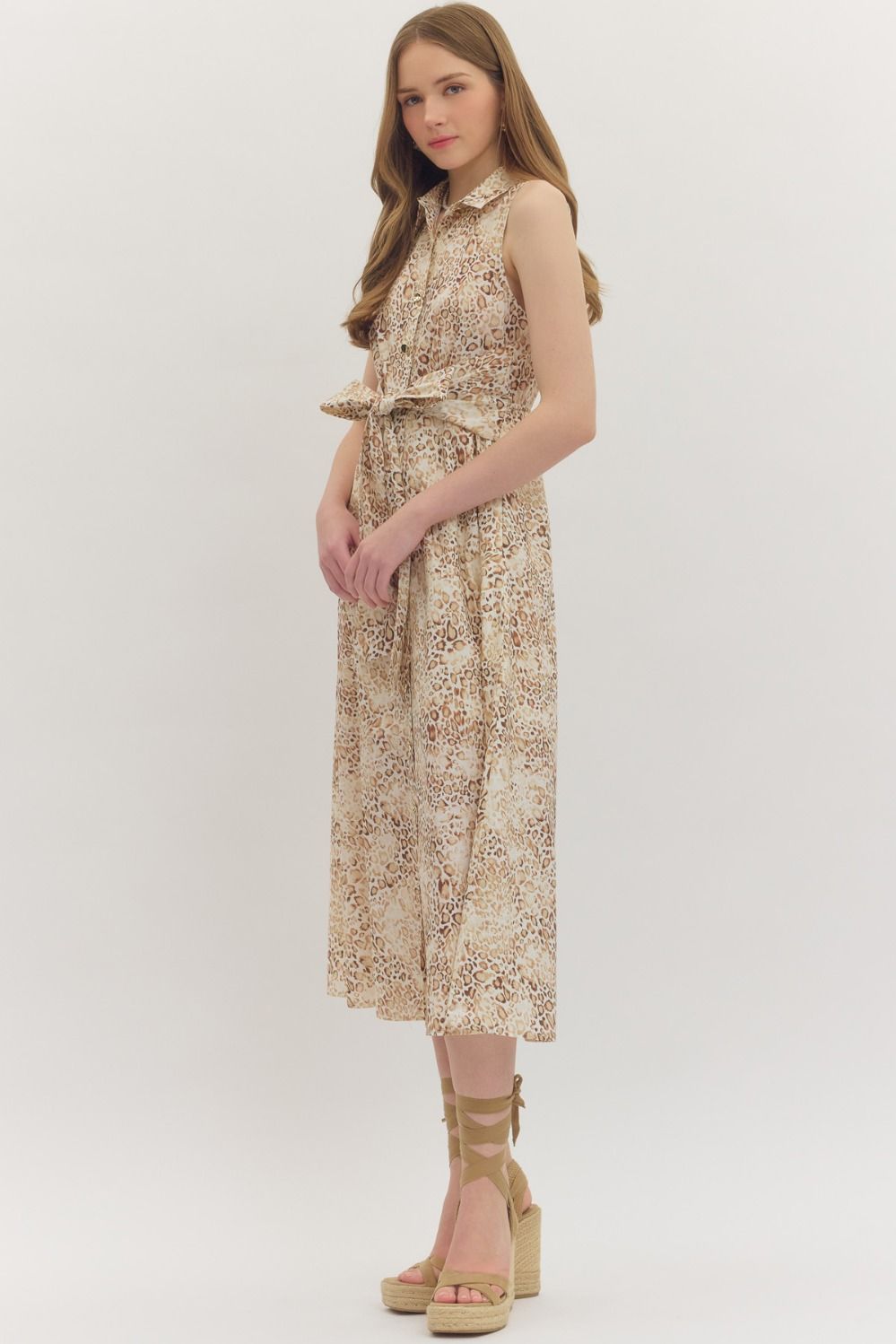 Wild Elagence Midi Dress
