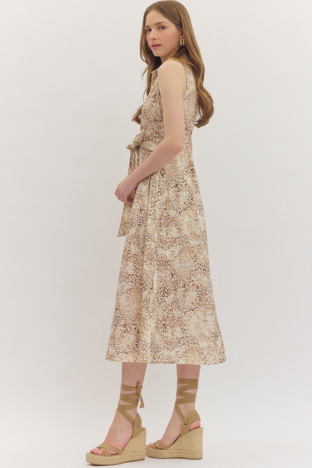 Wild Elagence Midi Dress