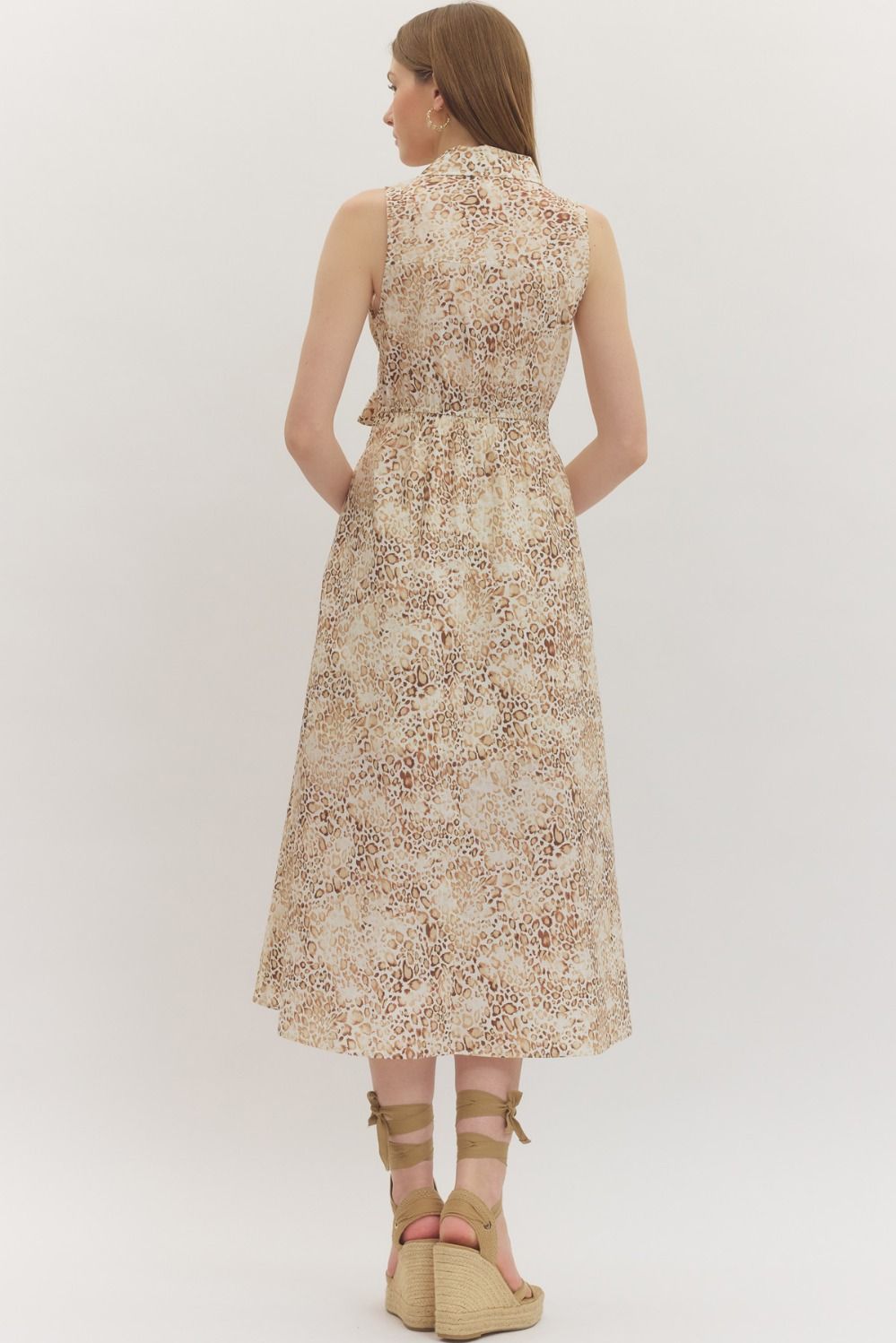 Wild Elagence Midi Dress