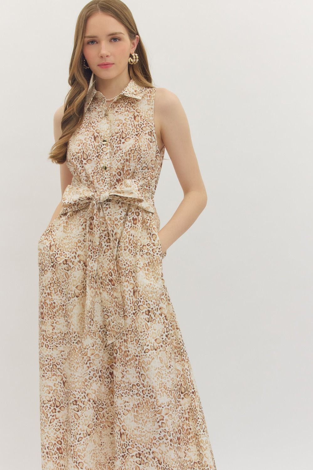 Wild Elagence Midi Dress
