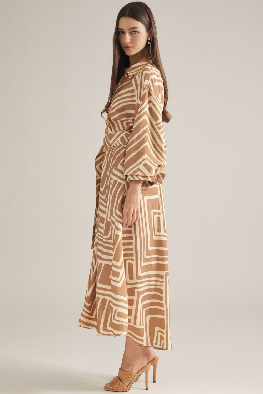 Desert Mirage Midi Dress