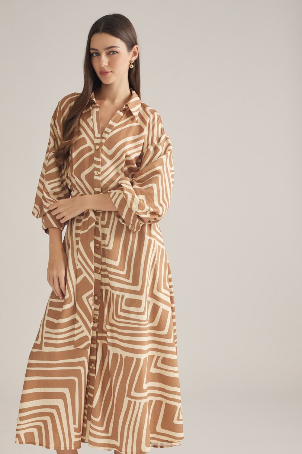 Desert Mirage Midi Dress