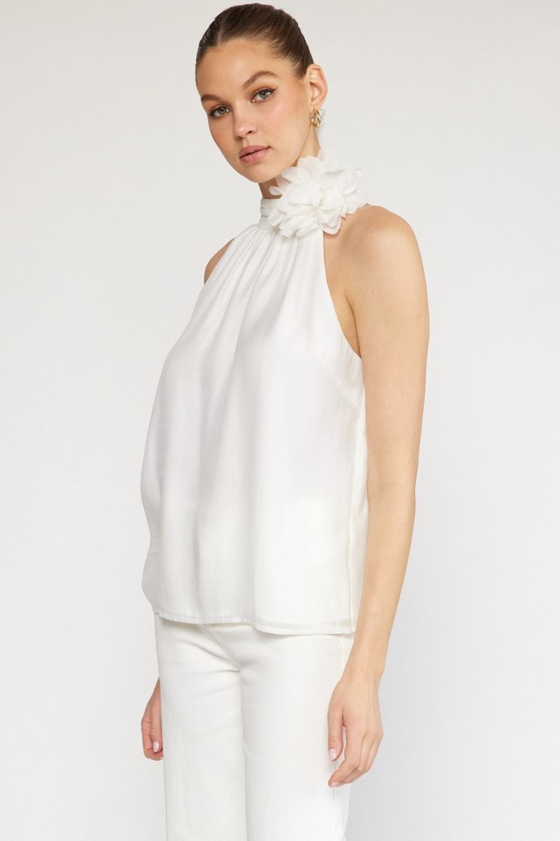 Gardenia Halter Top
