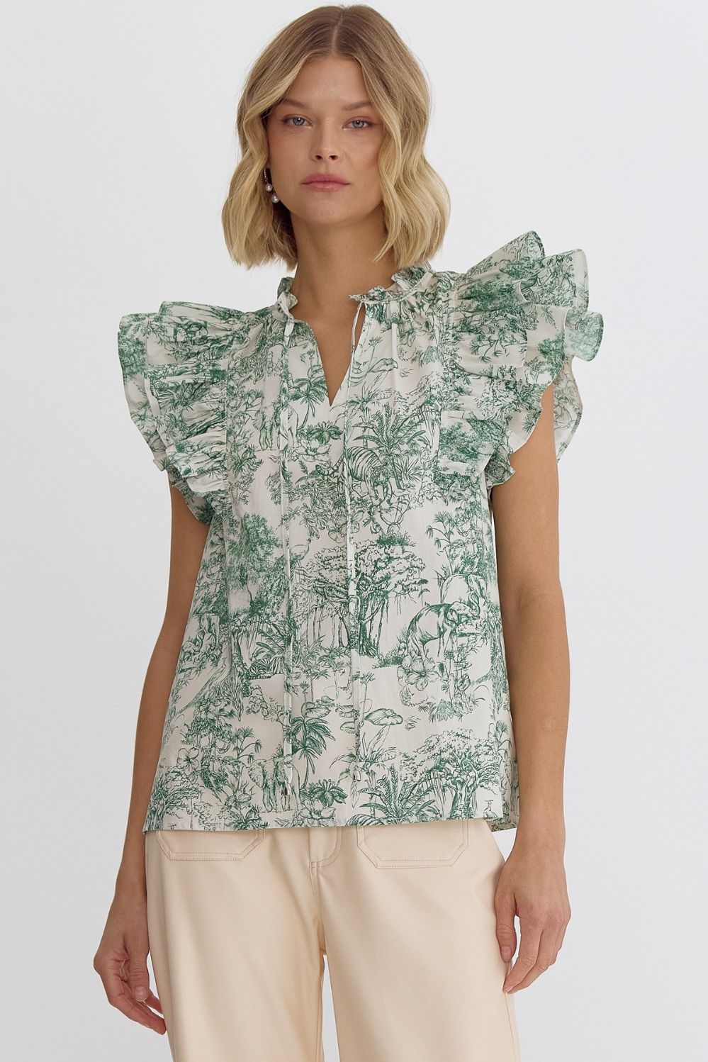 Blusa estampada Claire