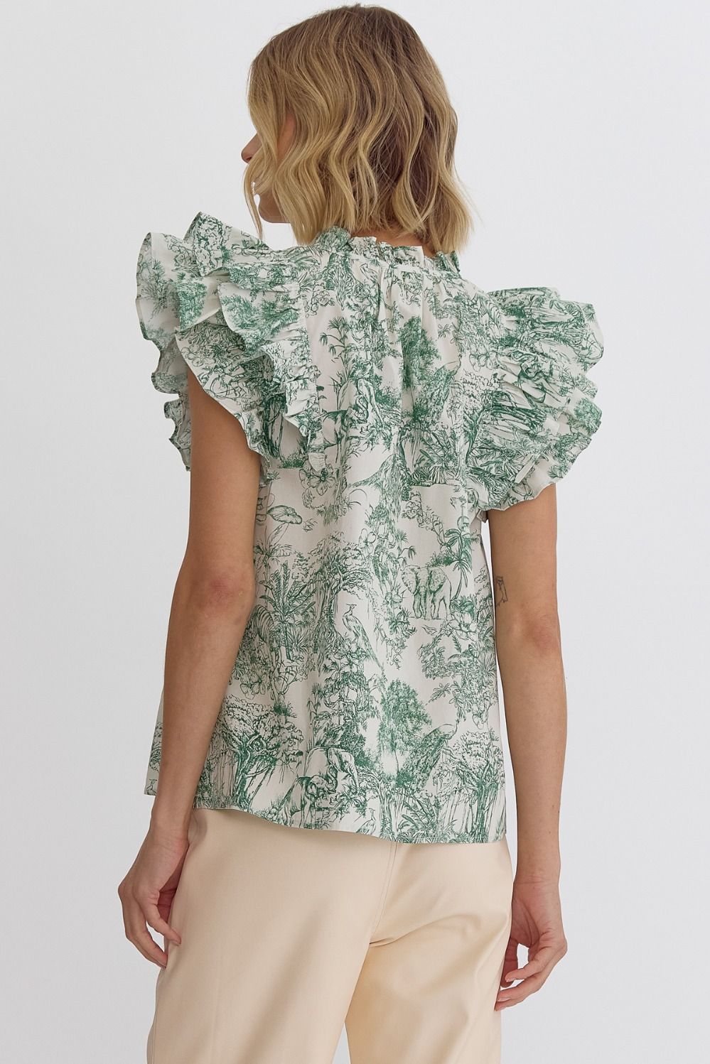 Blusa estampada Claire