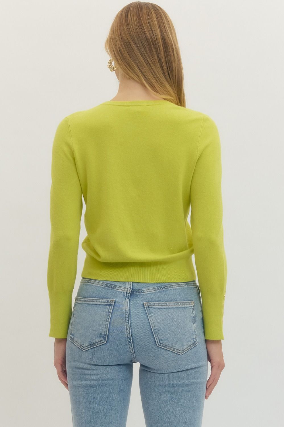Charlotte Chartreuse Sweater