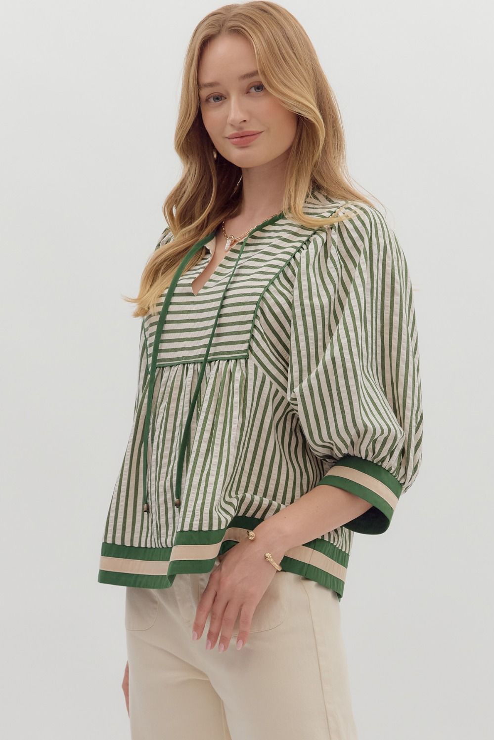 Linden Stripe Blouse