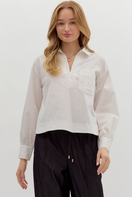 Chic Office Blouse
