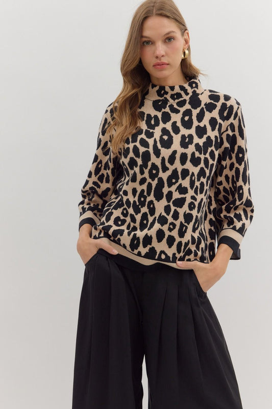 City Prowl Spotted Sweater