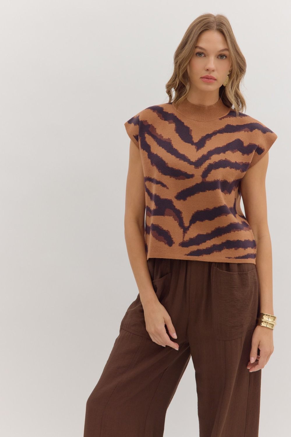Wild Streak Sweater Top