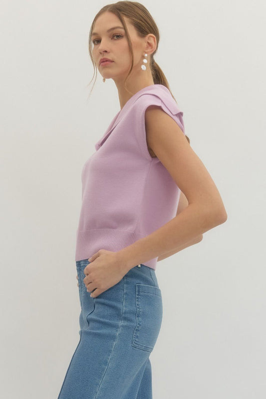 Bloom Sailor Knit Top