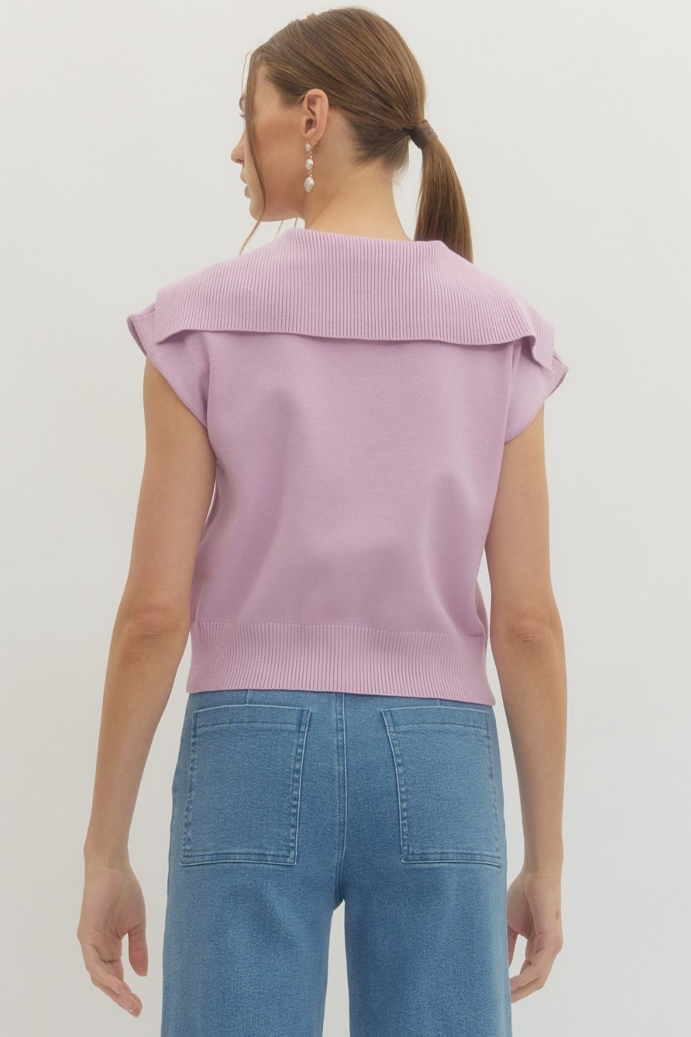 Bloom Sailor Knit Top