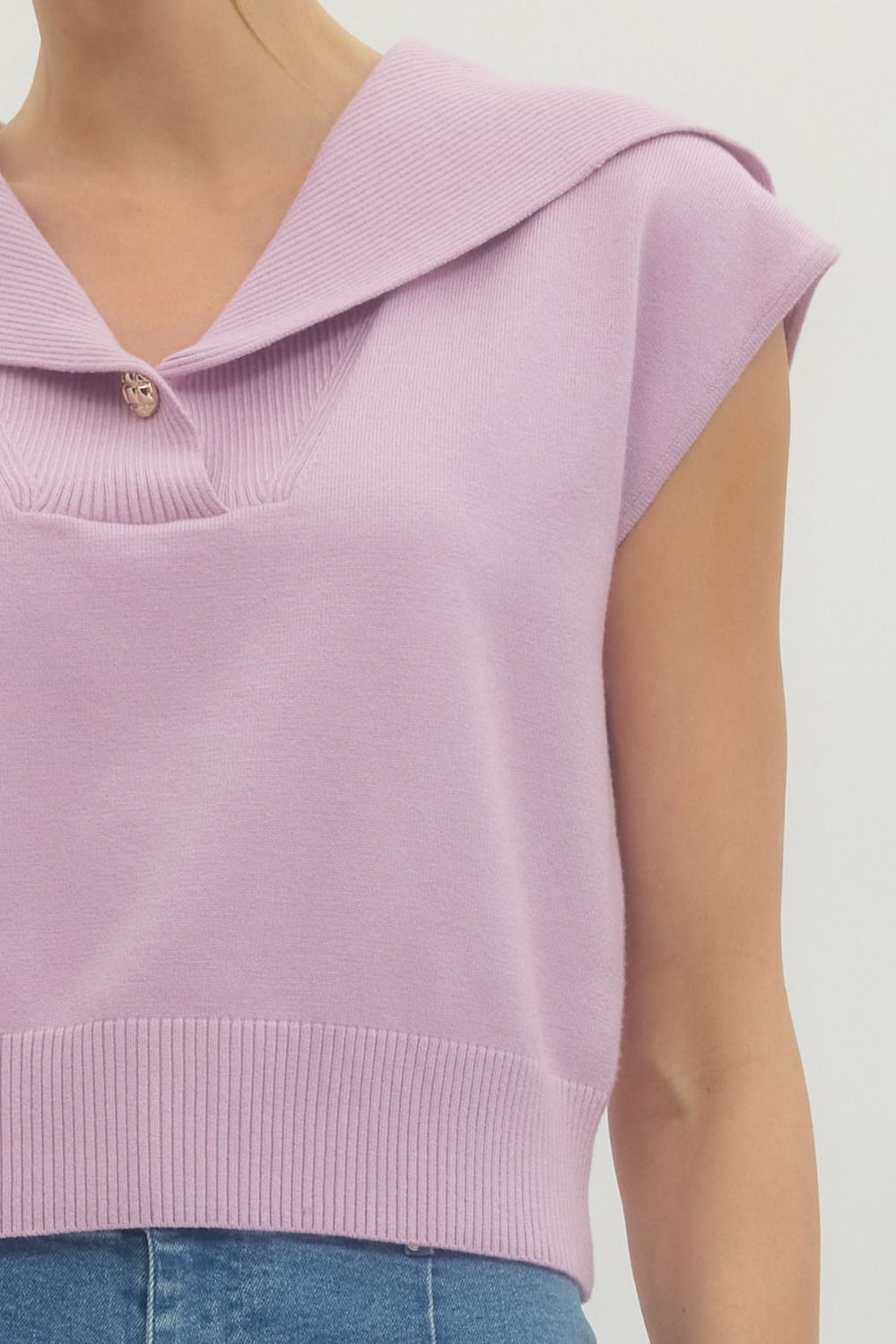 Bloom Sailor Knit Top