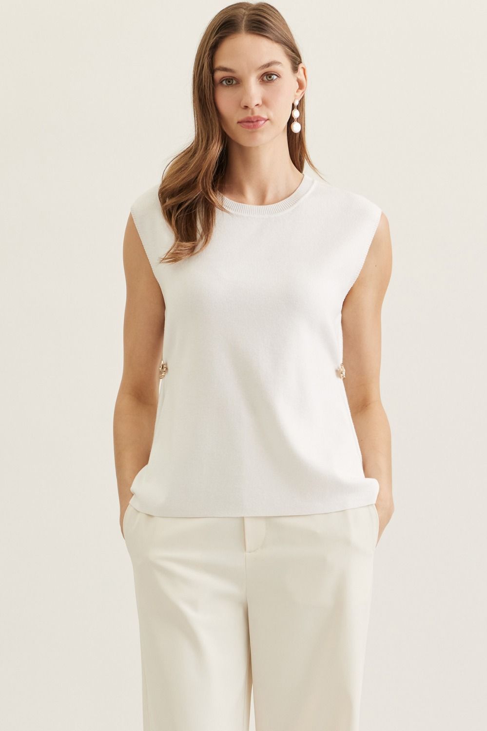 Ruthie Sleeveless Knit Tank