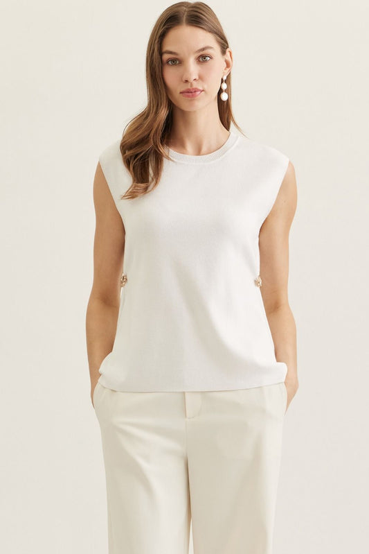 Ruthie Sleeveless Knit Tank