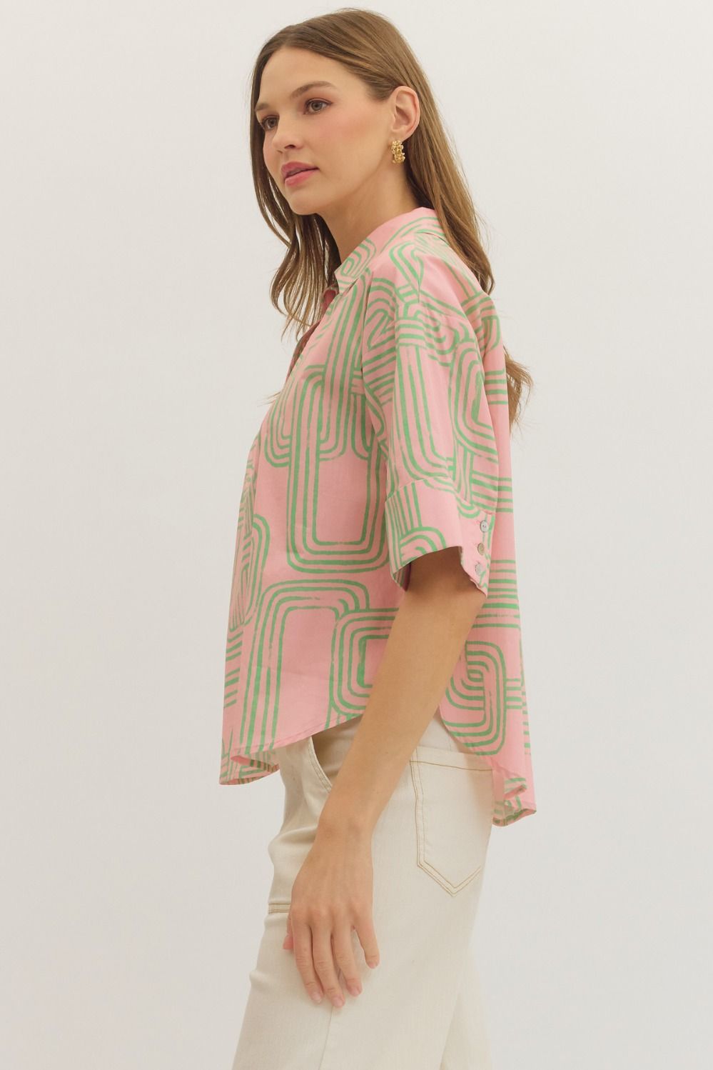 Peach Mojito Top