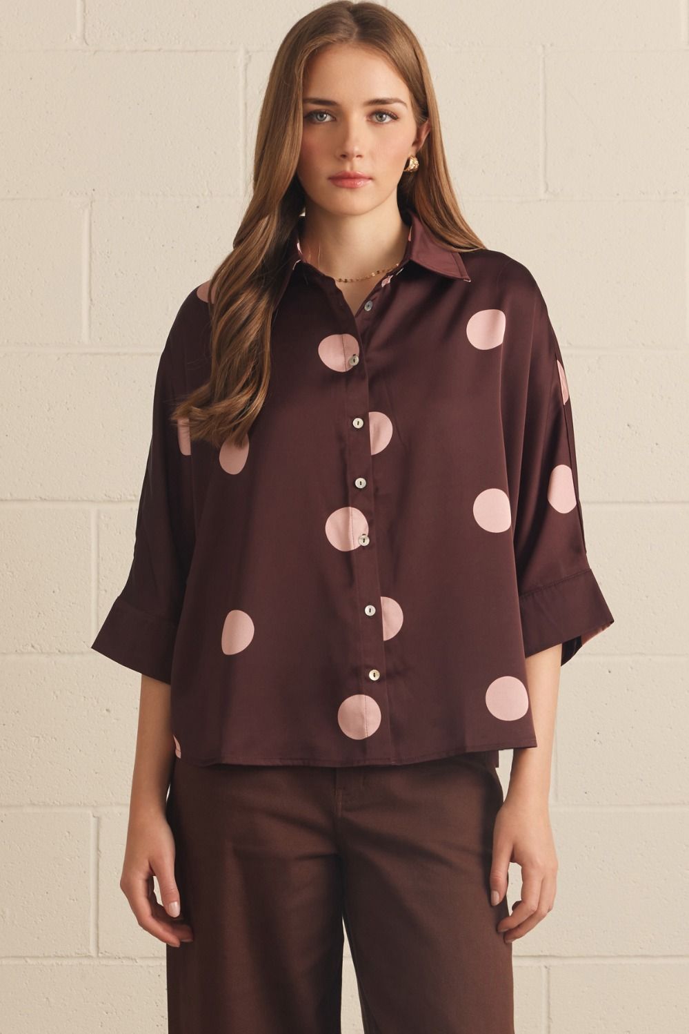 Pretty in Polka Dots Blouse