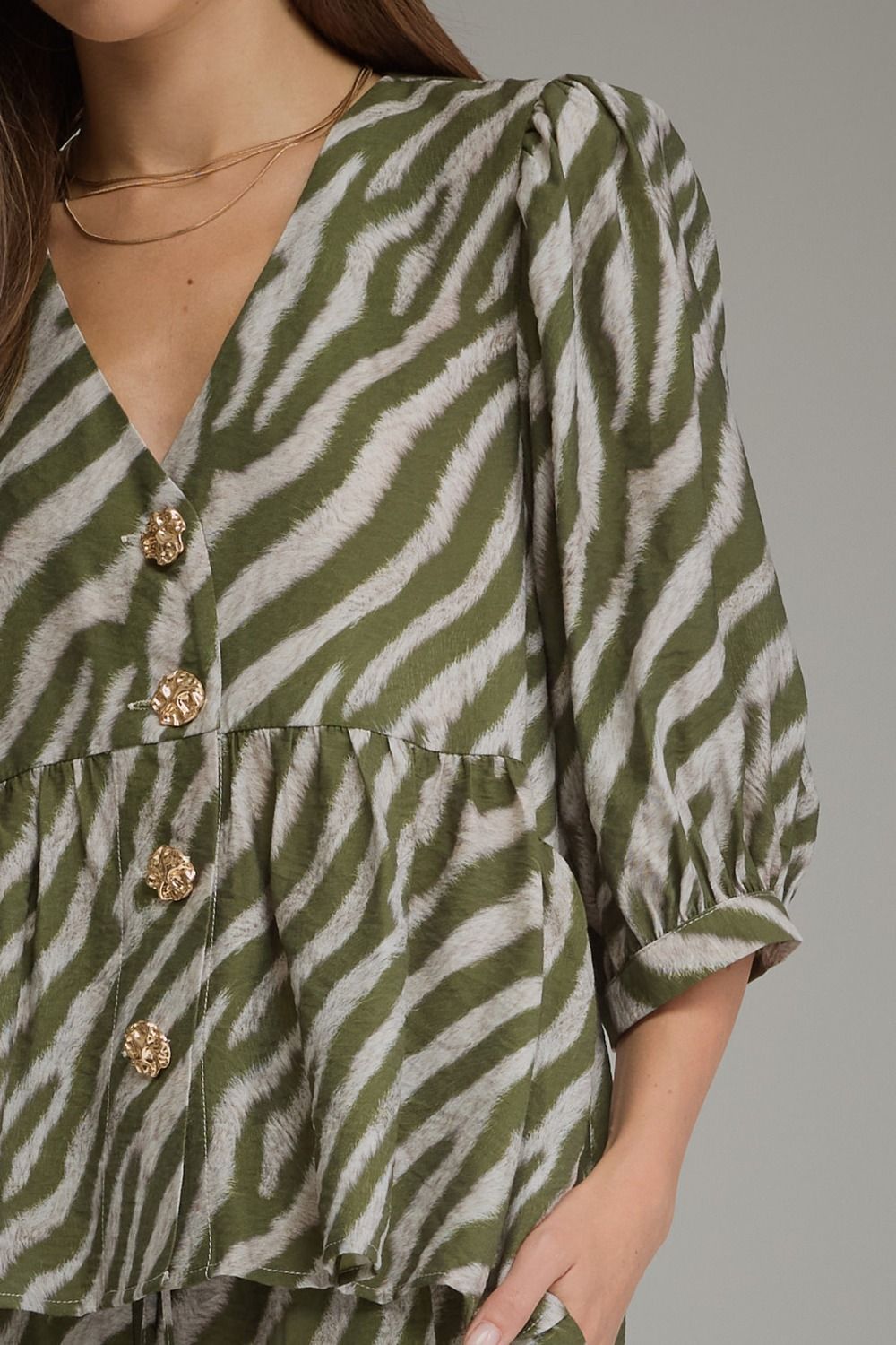Wildly Refined Peplum Top