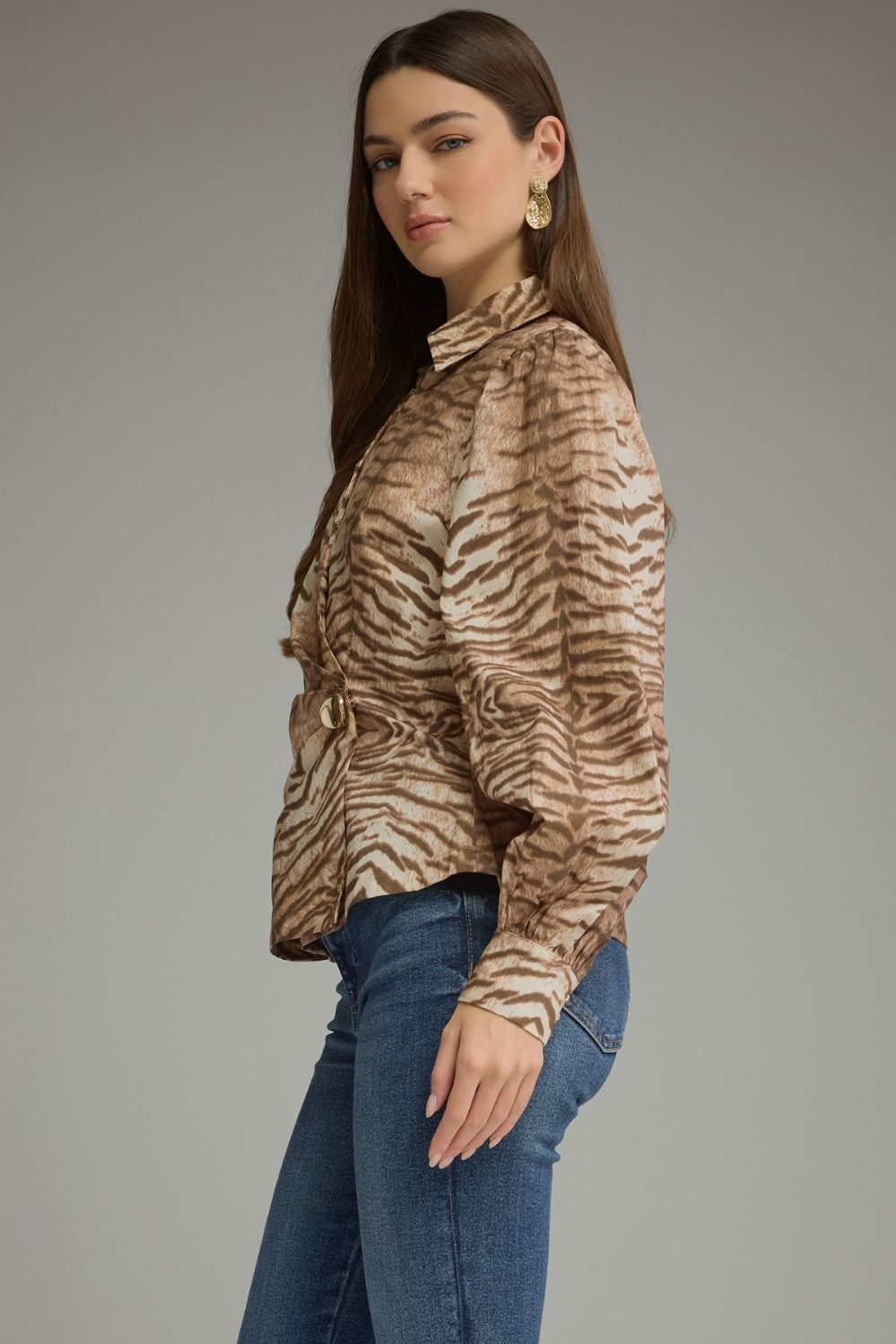 Sophia Wrap Blouse