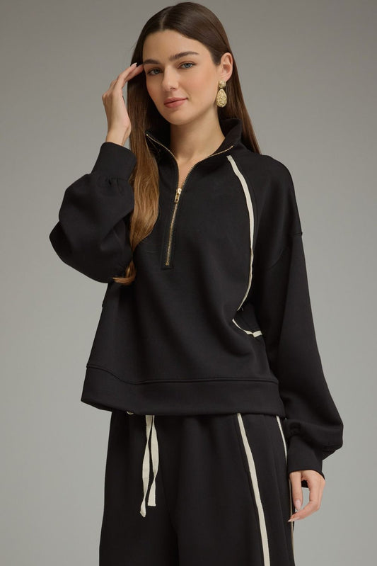 Everyday Luxe Half Zip Pullover