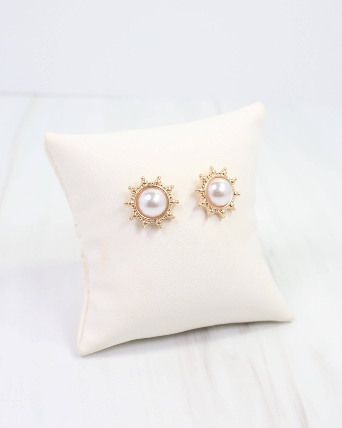 Macquarie Pearl Stud Earring Cream