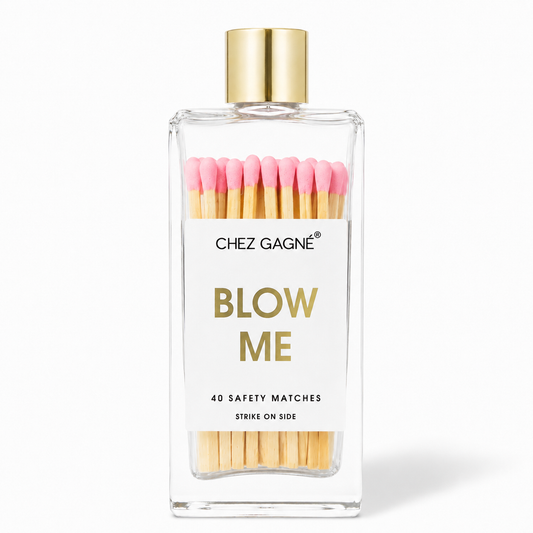 Blow Me - Safety Matches, Funny Birthday Gift