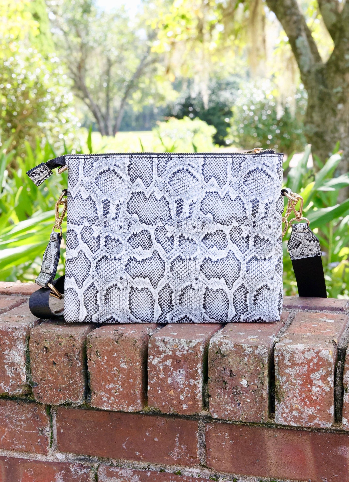 Ariana Crossbody Snakeskin