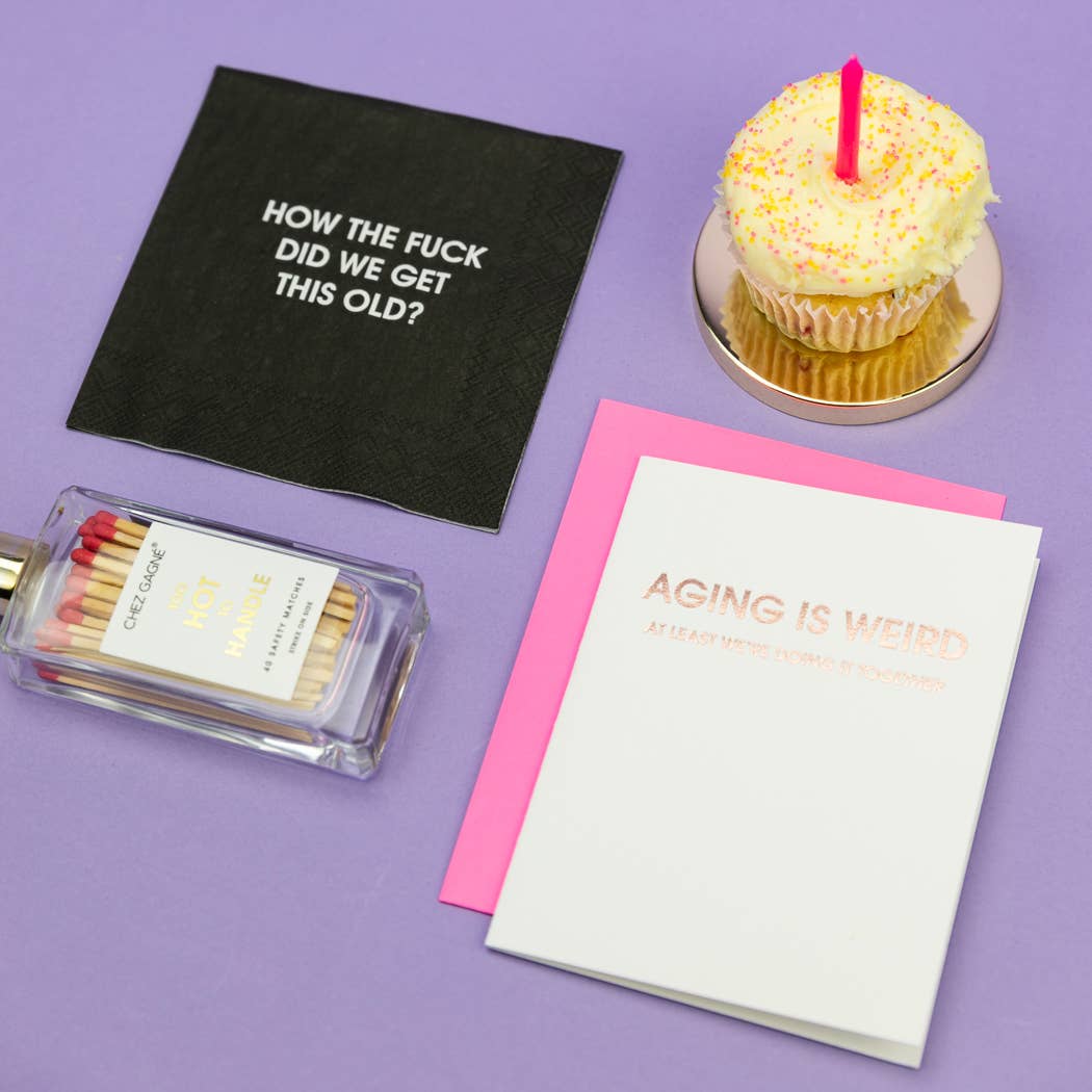 Too Hot To Handle - Glass Bottle Matches, Funny Gift