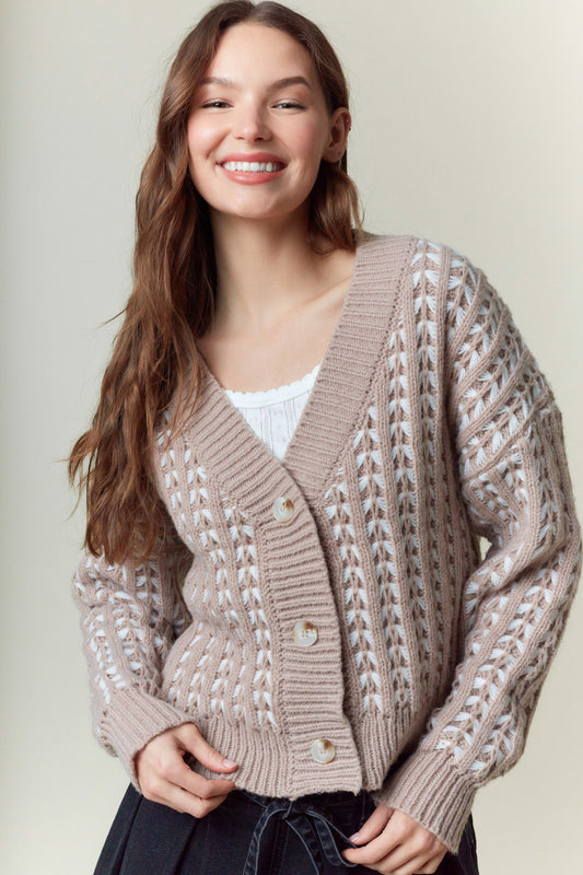 Mocha Twist Cardigan