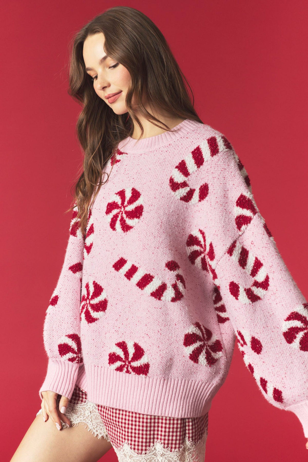 Sweet Like Peppermint Sweater