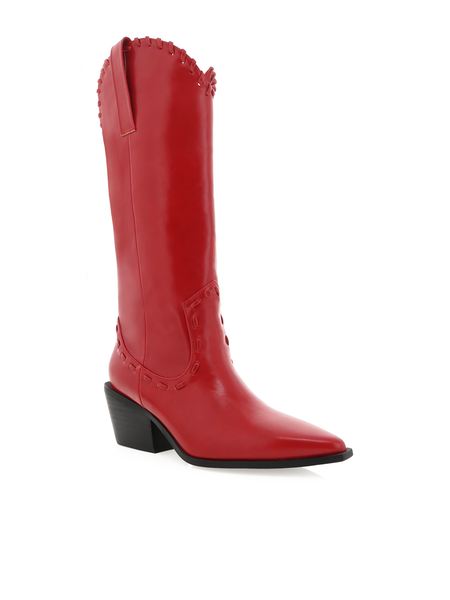 Yanet Crimson Boots