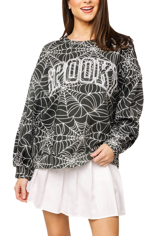 Spiderweb Spooky Sweatshirt