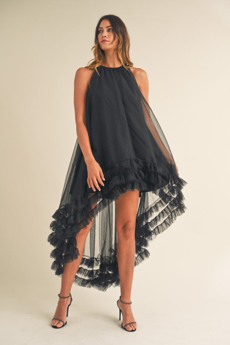 Monroe ruffle outlet dress