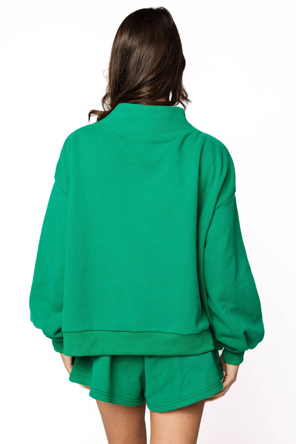Emerald QOS Logo Card Sweatshirt