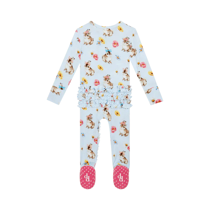 Tinsley Jane Ruffle Footie