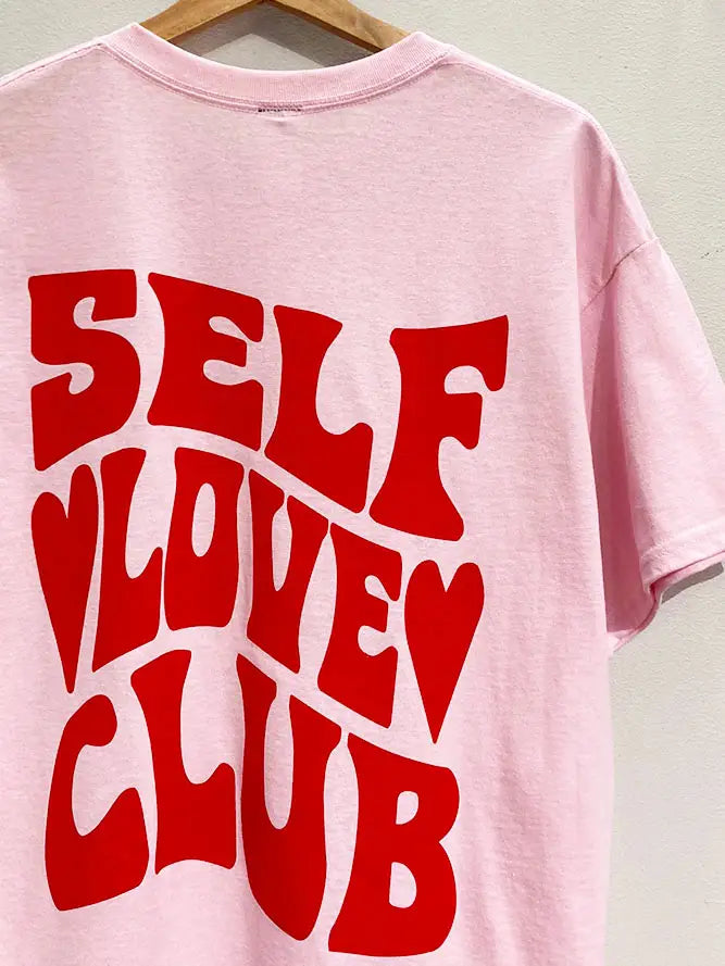 Self Love Club Oversized Tee
