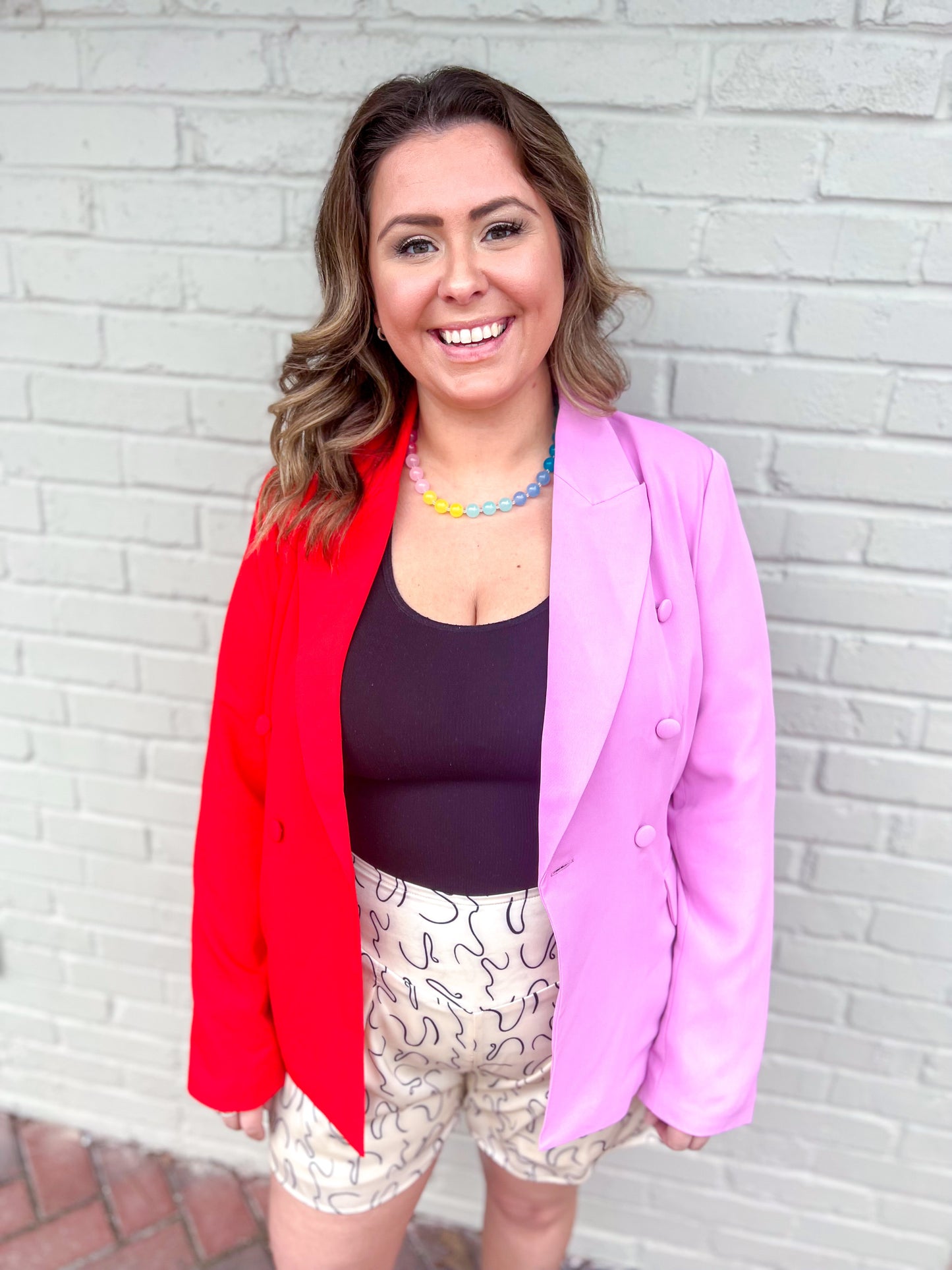 Cherry Bubblegum Blazer