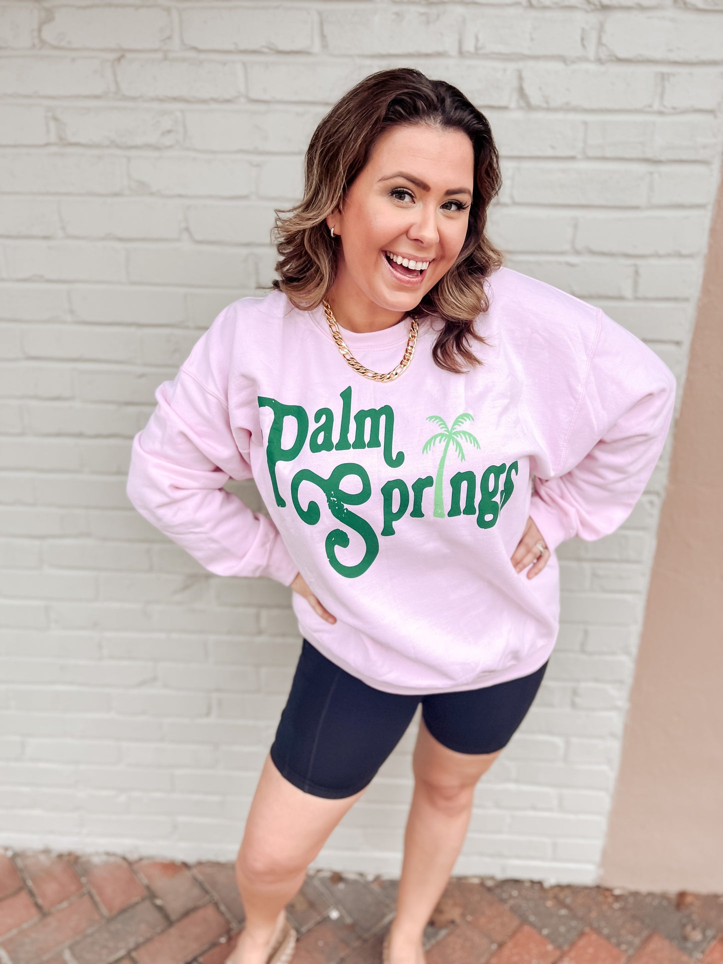 Palm Springs Crew Sweatshirt