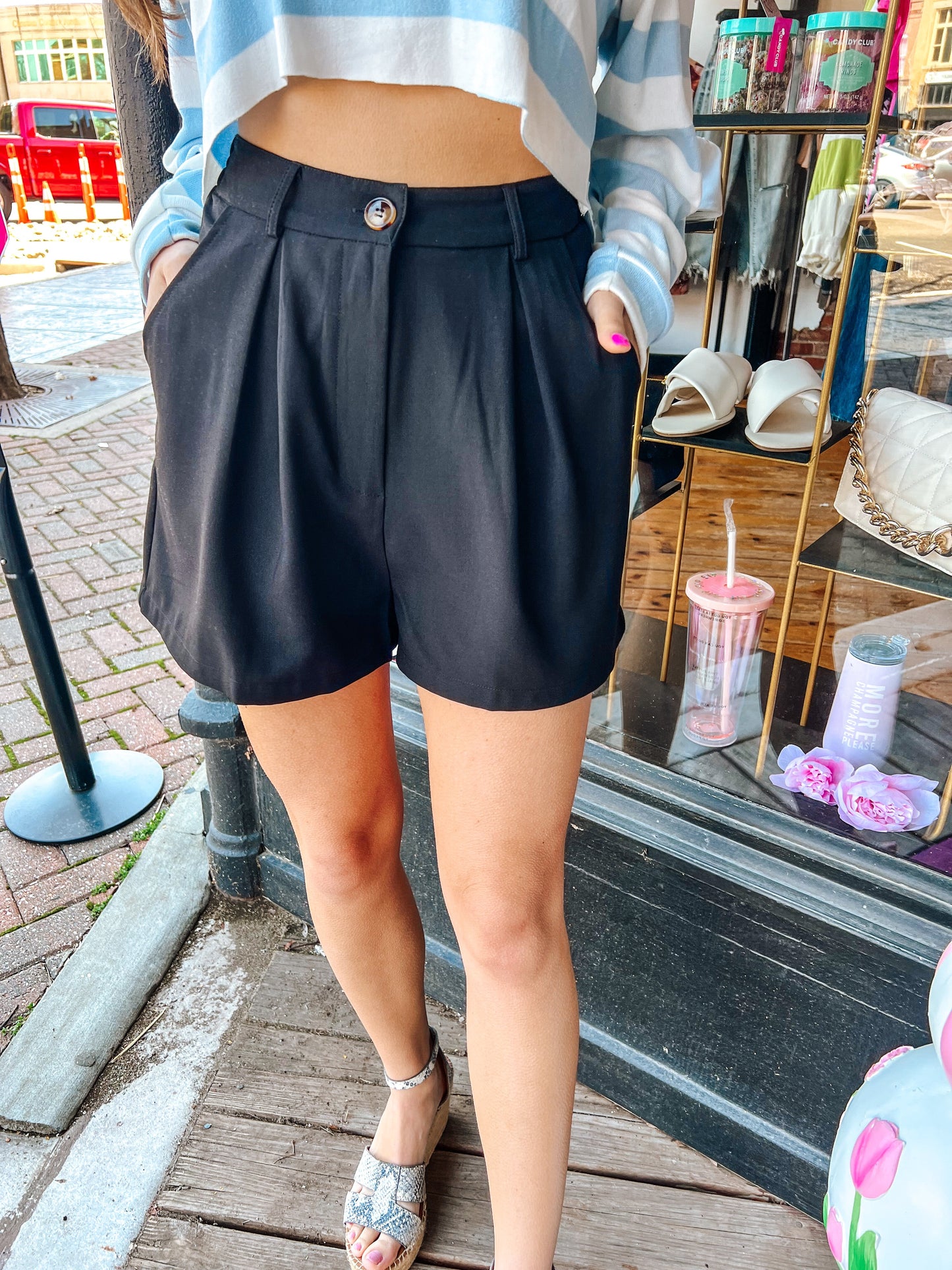 Black Goes Well With Anything Shorts