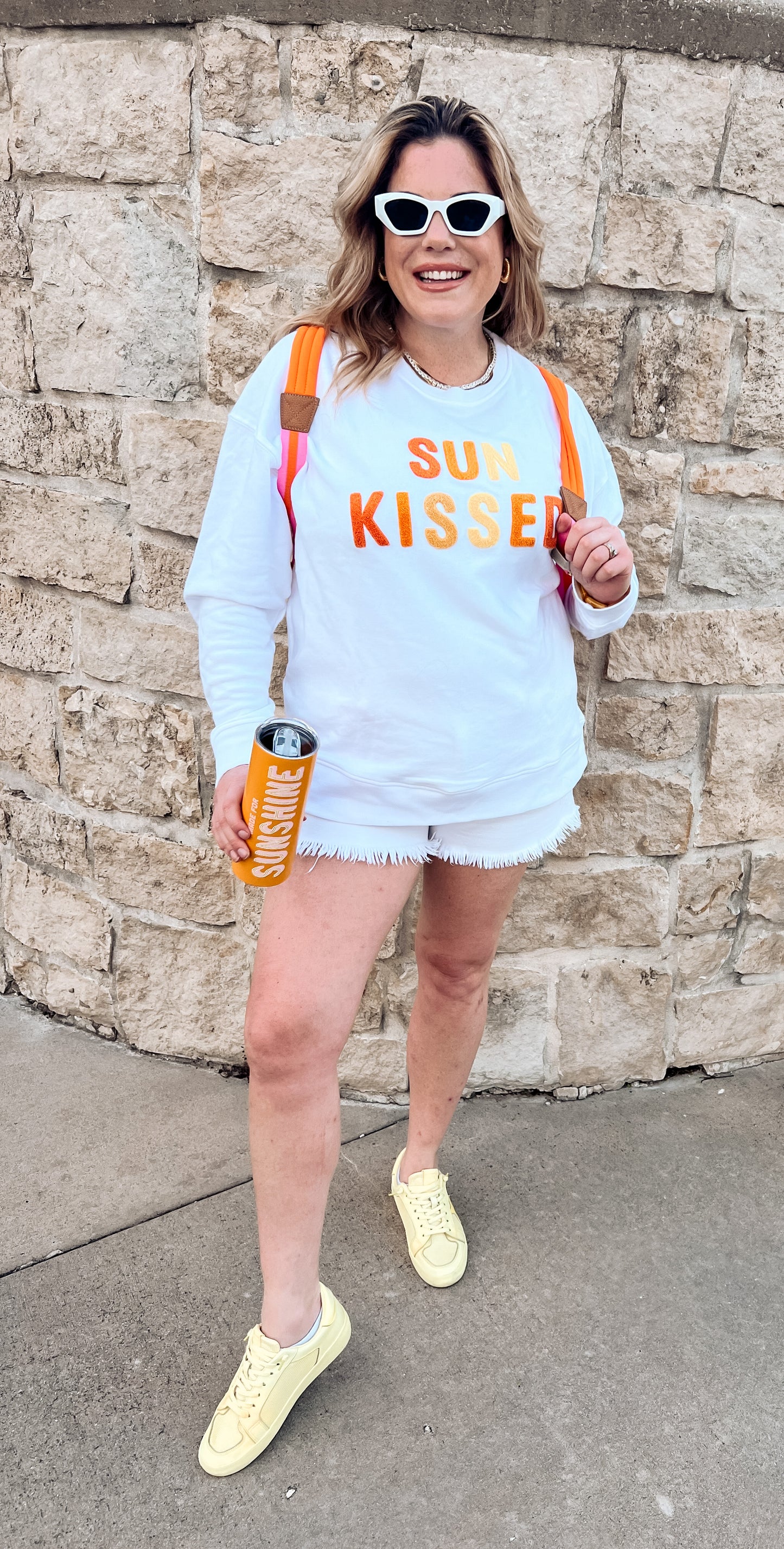Sun Kissed Patch Sweatshirt
