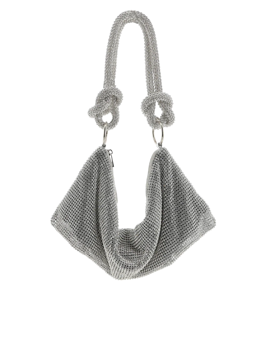 Kaia Silver Diamond Bag