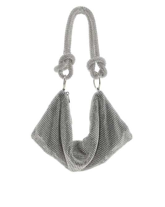 Kaia Silver Diamond Bag